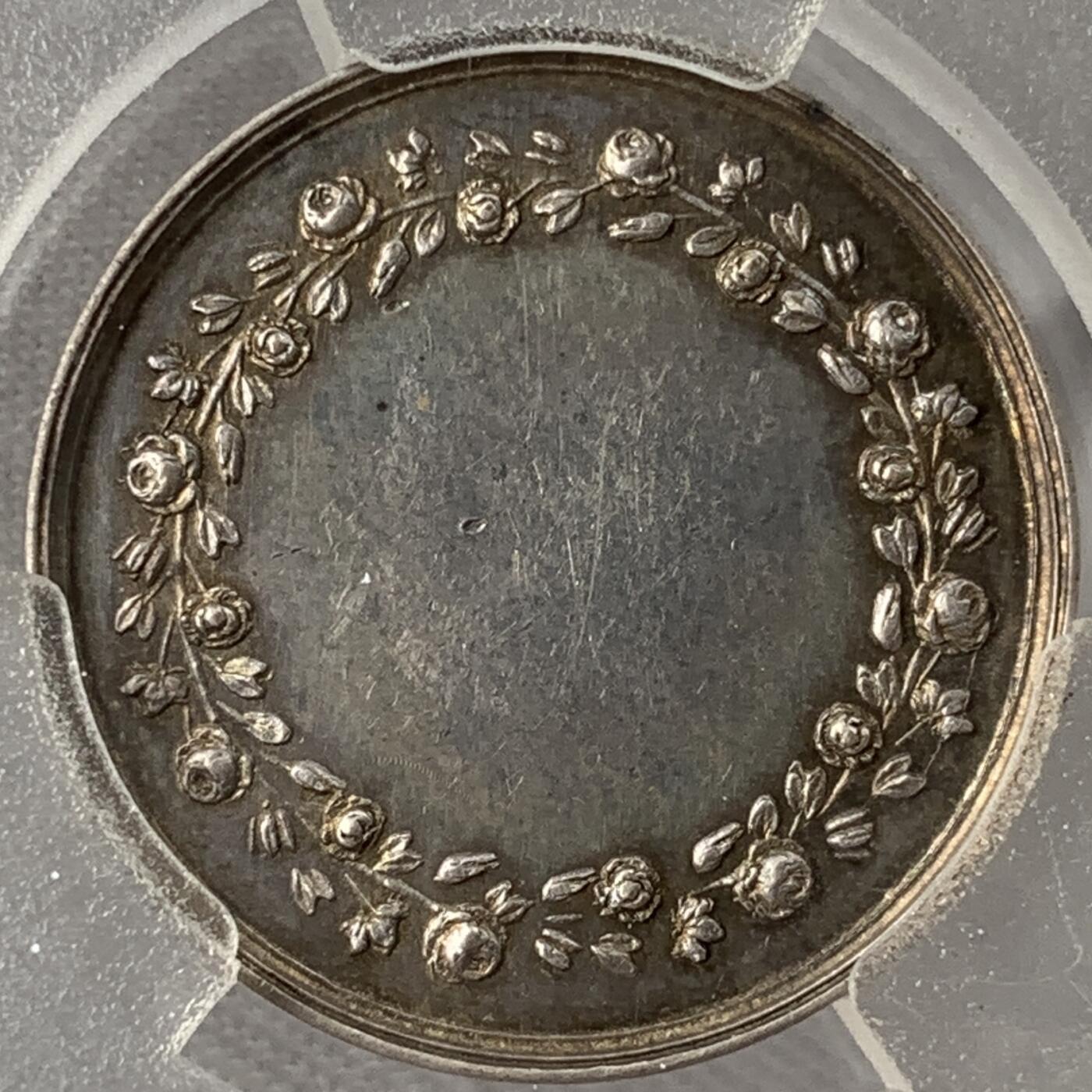 掌中浮雕-藏着的欧洲第051场 法国结婚银章，23mm