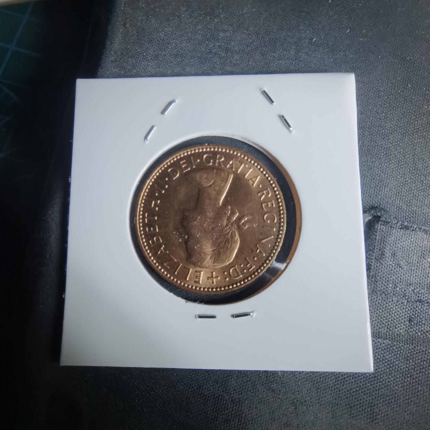 沼泽如烟--第977场 英国1967年半便士