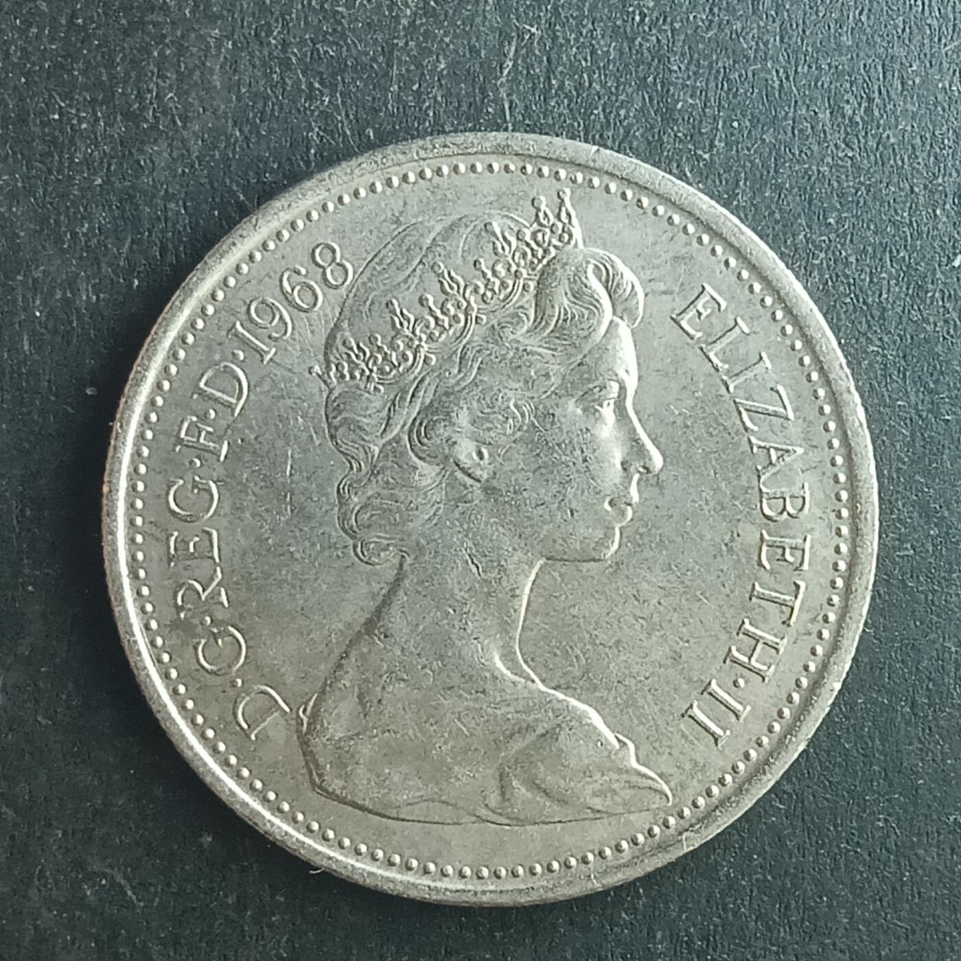 逸泉钱币2026第十五场世界钱币纪念币纸钞A883-1213A 1108 英国5便士