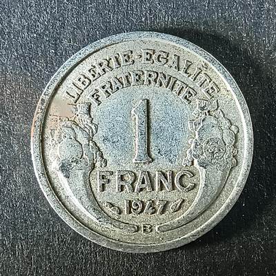 逸泉钱币2026第十五场世界钱币纪念币纸钞A883-1213A - 1083法国1法郎