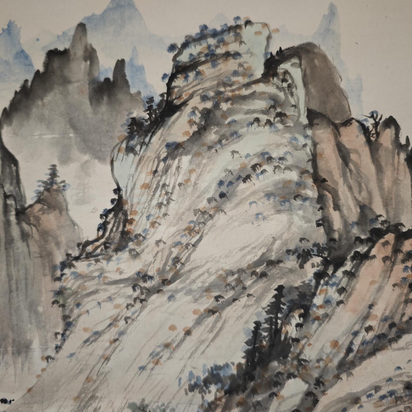 上海都达杂项专场九（全场包邮） 唐云 山水立轴1-202