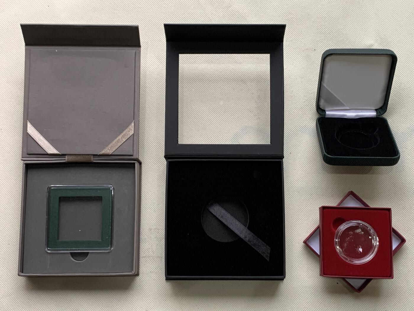 《竞宝斋》第462场 周日，周一，2场连拍 （全场包邮）欢迎送拍 钱币空盒 10个一组 细节见图