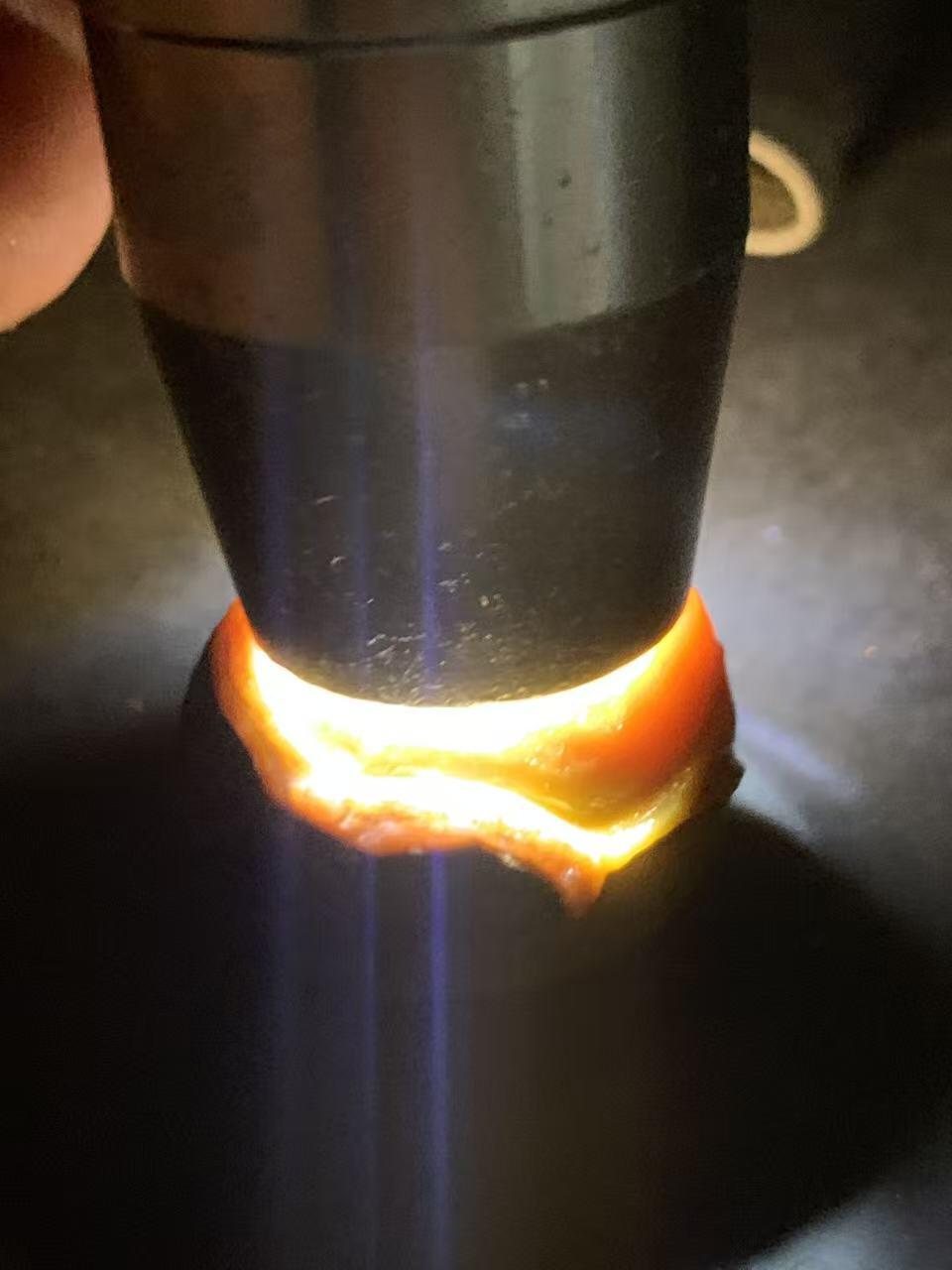 精美亚光原皮天眼纹战国红玛瑙手工俏色巧雕双头蛇吊坠一个，