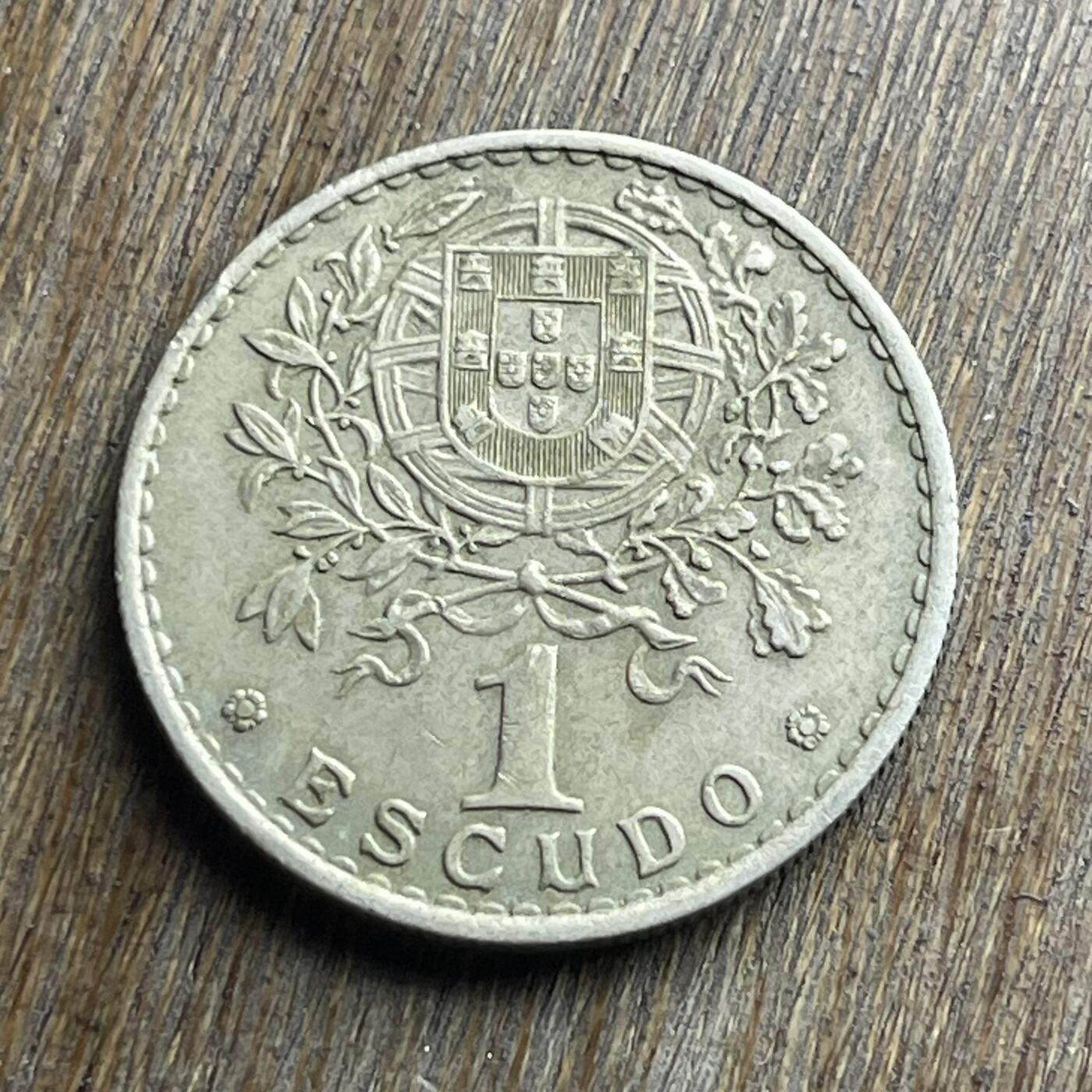 【本场4.12号发货】★第145加场★精品硬币 套币专场 不寄存，200包邮。不满200元，支付5元运费。《接受代拍 代送NGC评级》 37【无寄存】1966 葡萄牙 1埃斯库多 镍币