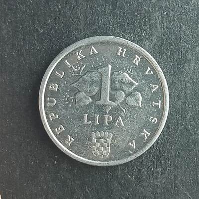 逸泉钱币2026第十五场世界钱币纪念币纸钞A883-1213A - 1213 克罗地亚1利帕硬币