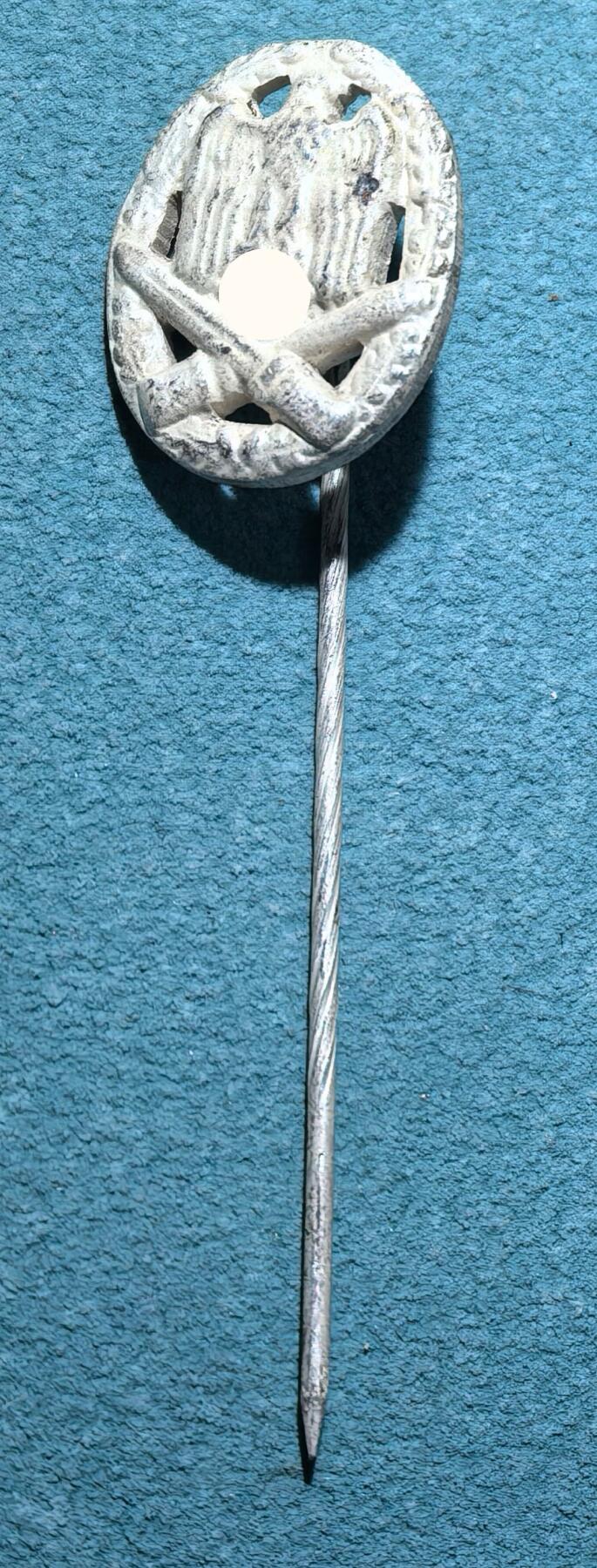 盛世勋华——号角文化勋章邮票专场拍卖第302期 德国（1939）银级普通突击奖章别针