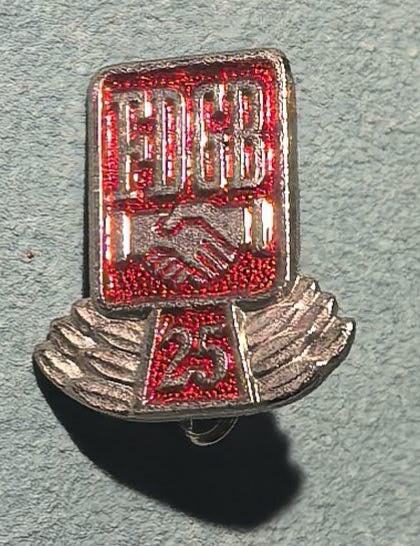 盛世勋华——号角文化勋章邮票专场拍卖第302期 东德自由德国工会联合会（FDGB）25年荣誉证章