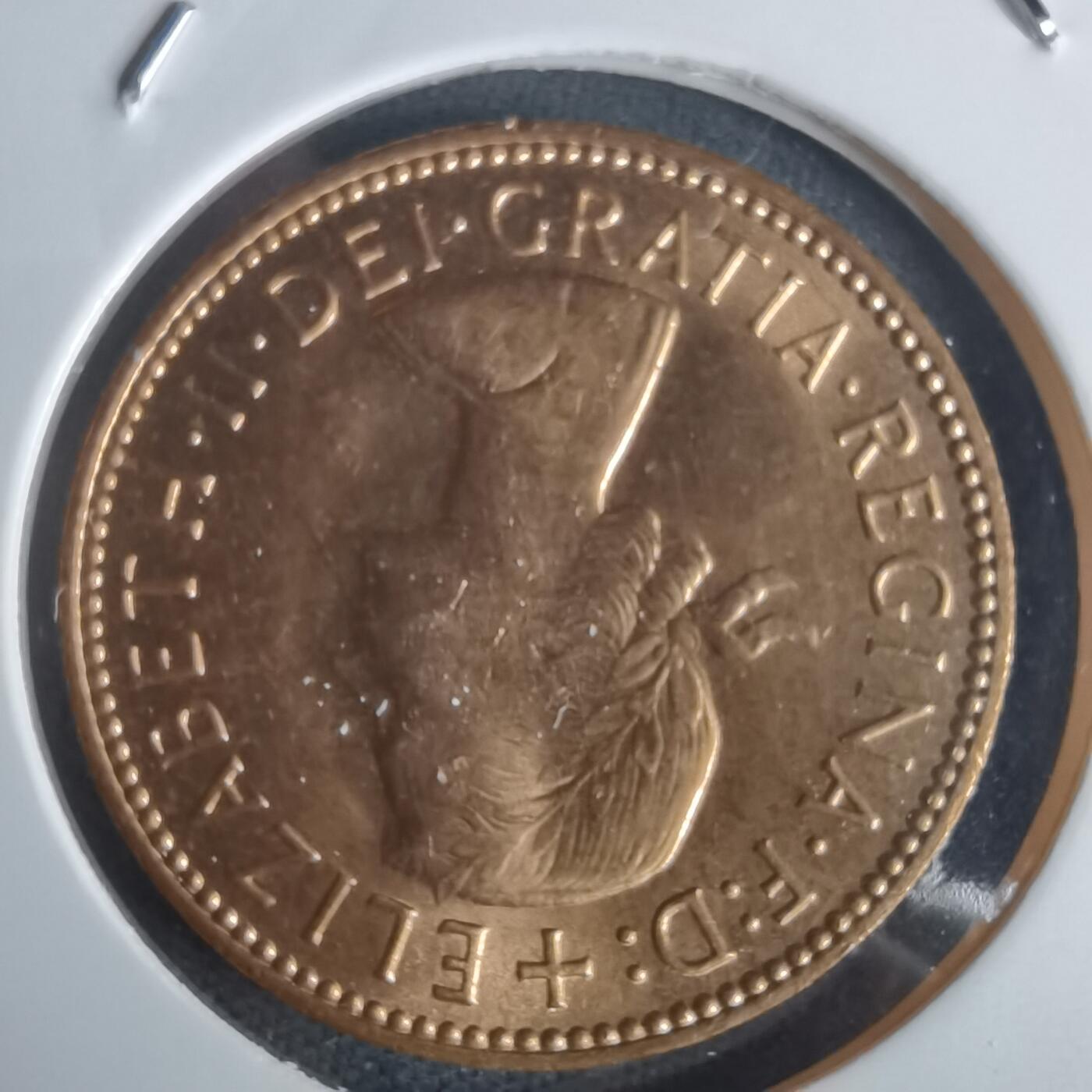 沼泽如烟--第977场 英国1967年半便士