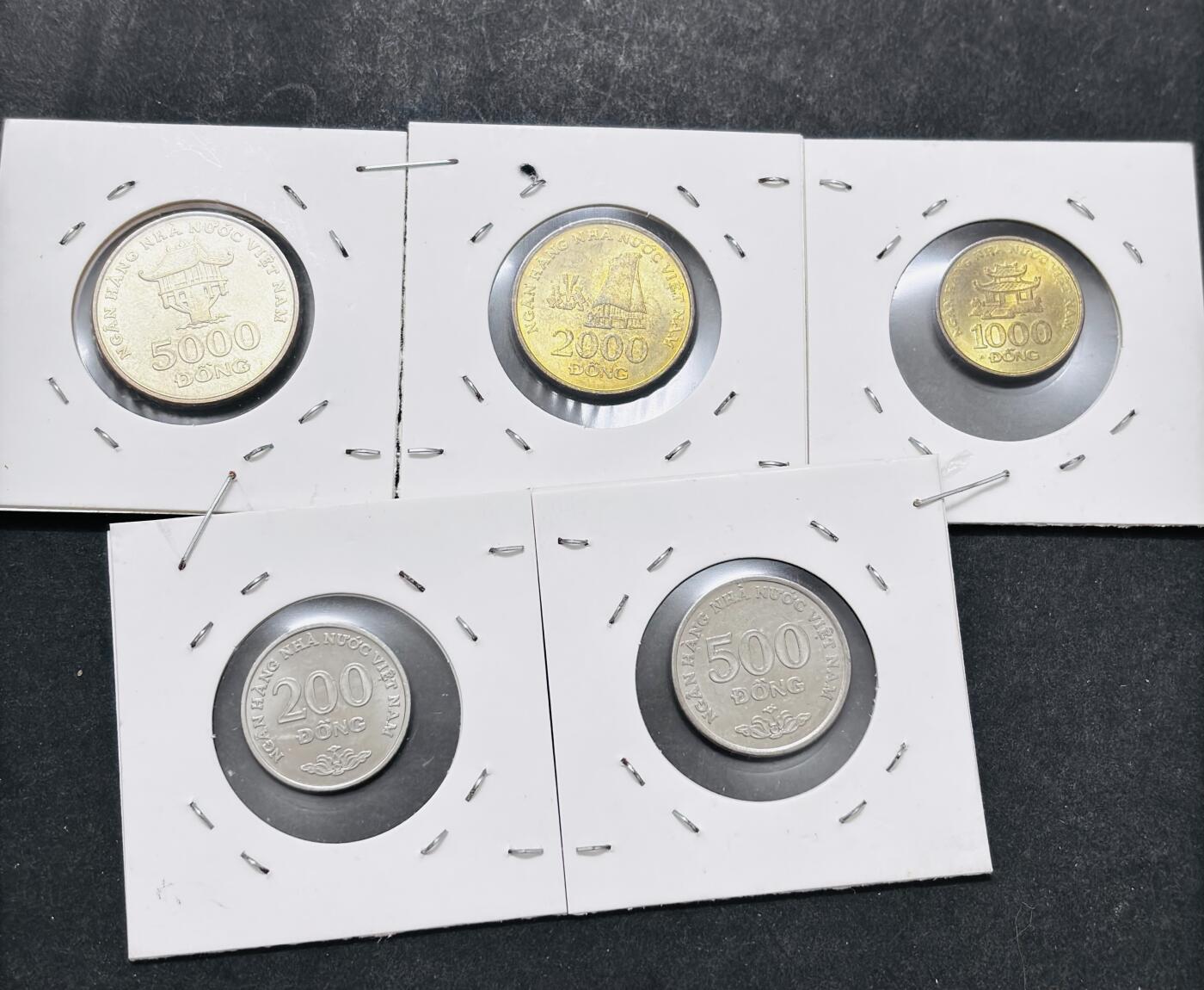 文馨钱币收藏 2026新年第五场（第 291 场）【长期接代拍品】 全新越南一套