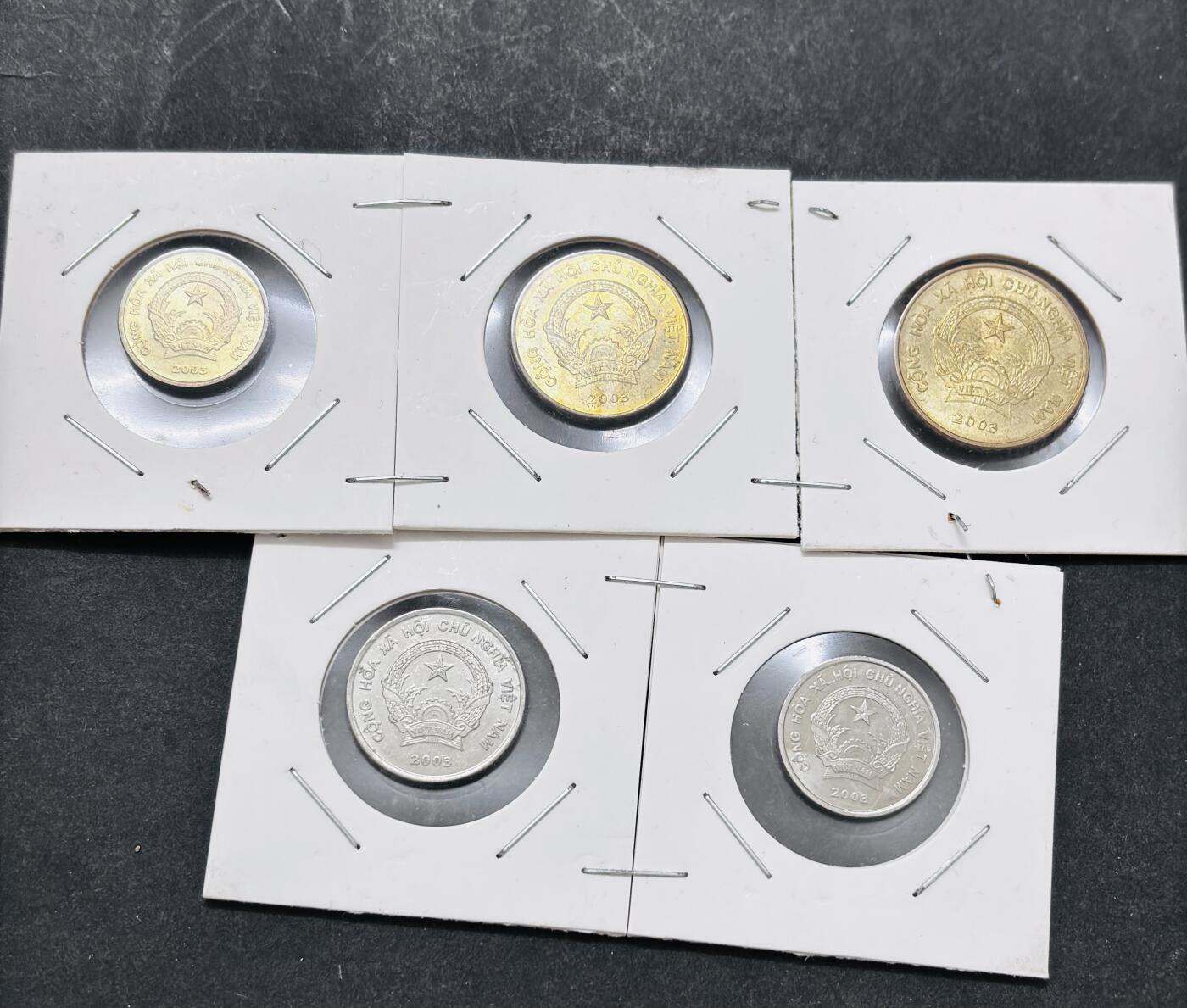 文馨钱币收藏 2026新年第五场（第 291 场）【长期接代拍品】 全新越南一套