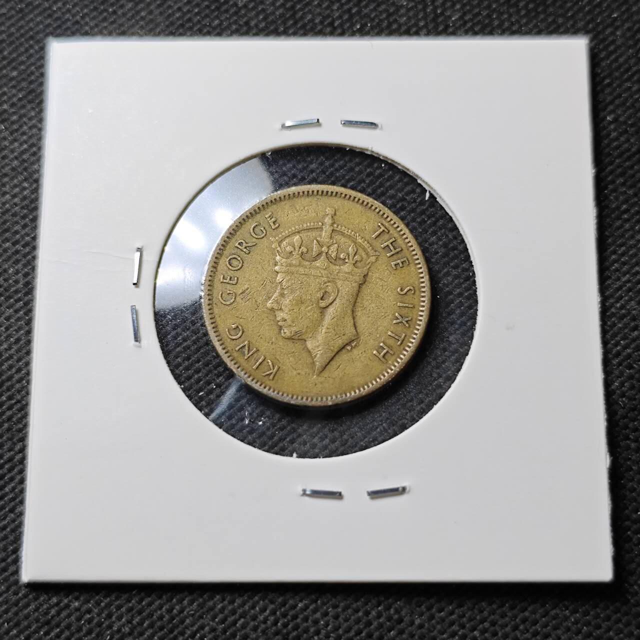 KK钱币收藏小铺  第389期  2月预留时间 周末发货  1948香港1毫