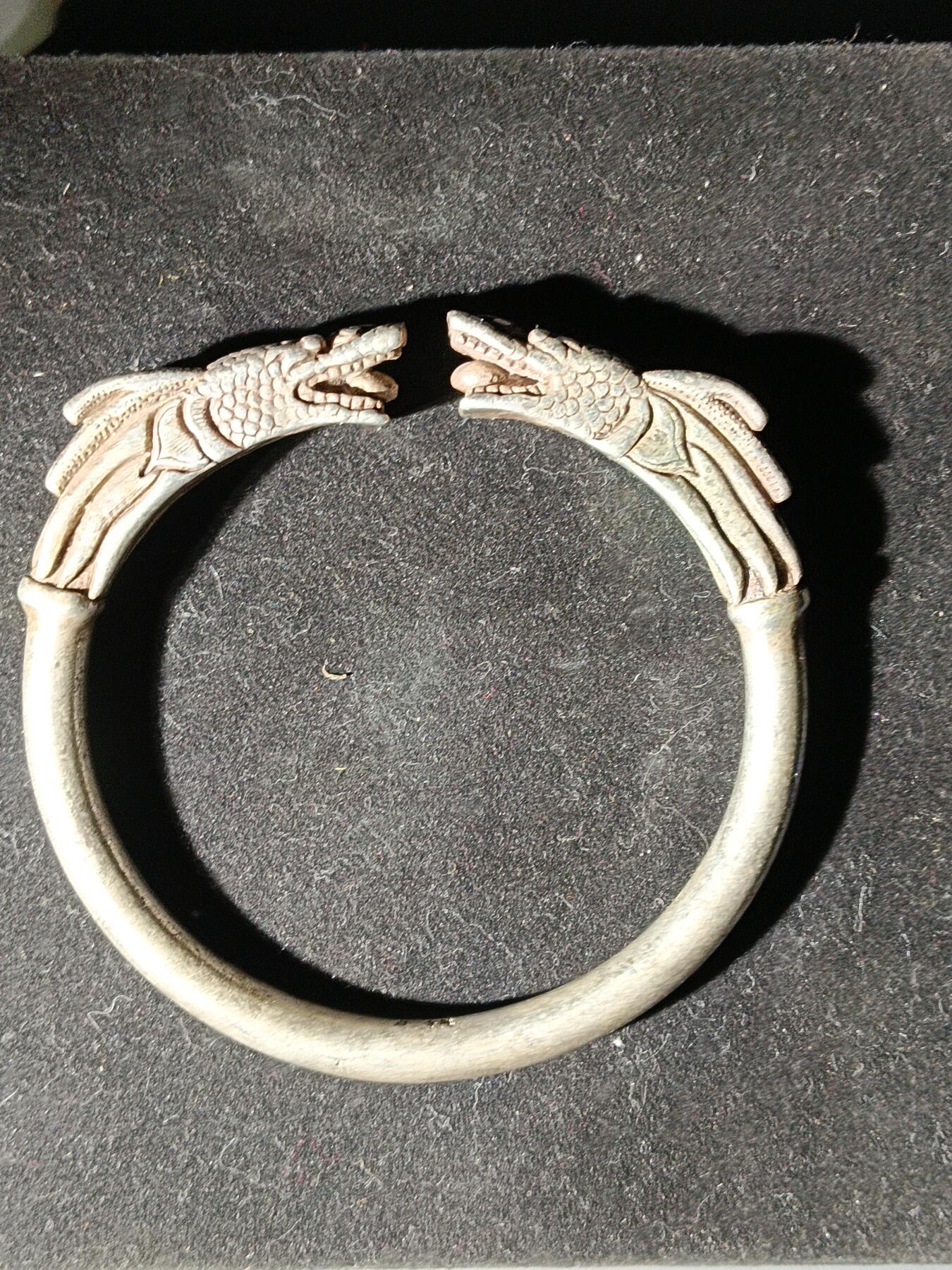 112期新疆红钱粟特钱币丝路钱币专场 回流手镯