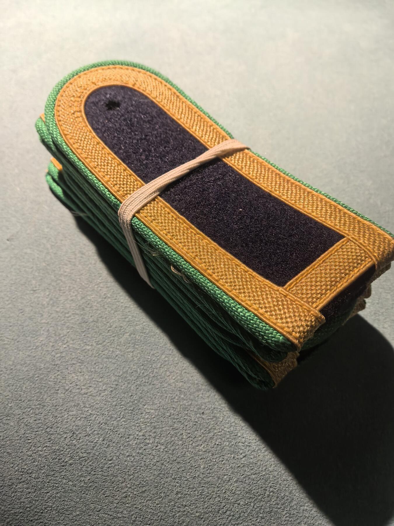 盛世勋华——号角文化勋章邮票专场拍卖第302期 东德边防军海岸边防士官肩章 4对