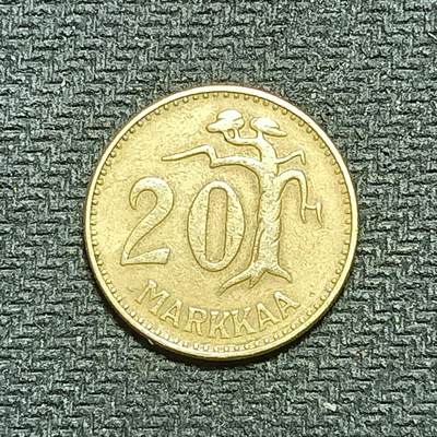 新2026B第六组世界各国精品钱币奖章纪念章花钱401-830 - 748芬兰20马克