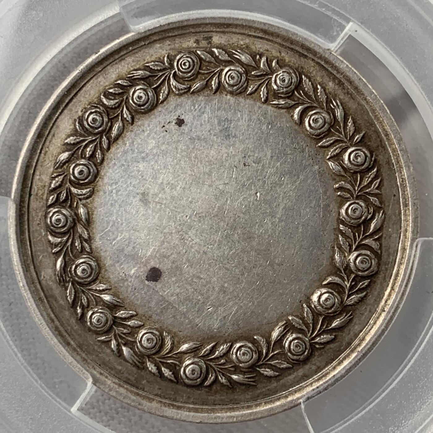 掌中浮雕-藏着的欧洲第051场 法国结婚银章，30mm