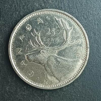 逸泉钱币2026第十五场世界钱币纪念币纸钞A883-1213A - 1125 加拿大伊丽莎白二世25分