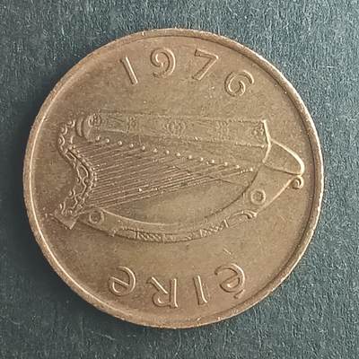 逸泉钱币2026第十五场世界钱币纪念币纸钞A883-1213A - 1180 爱尔兰2便士