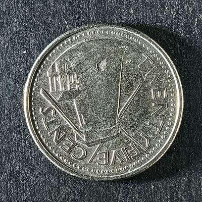 逸泉钱币2026第十五场世界钱币纪念币纸钞A883-1213A - 1056巴巴多斯10分硬币