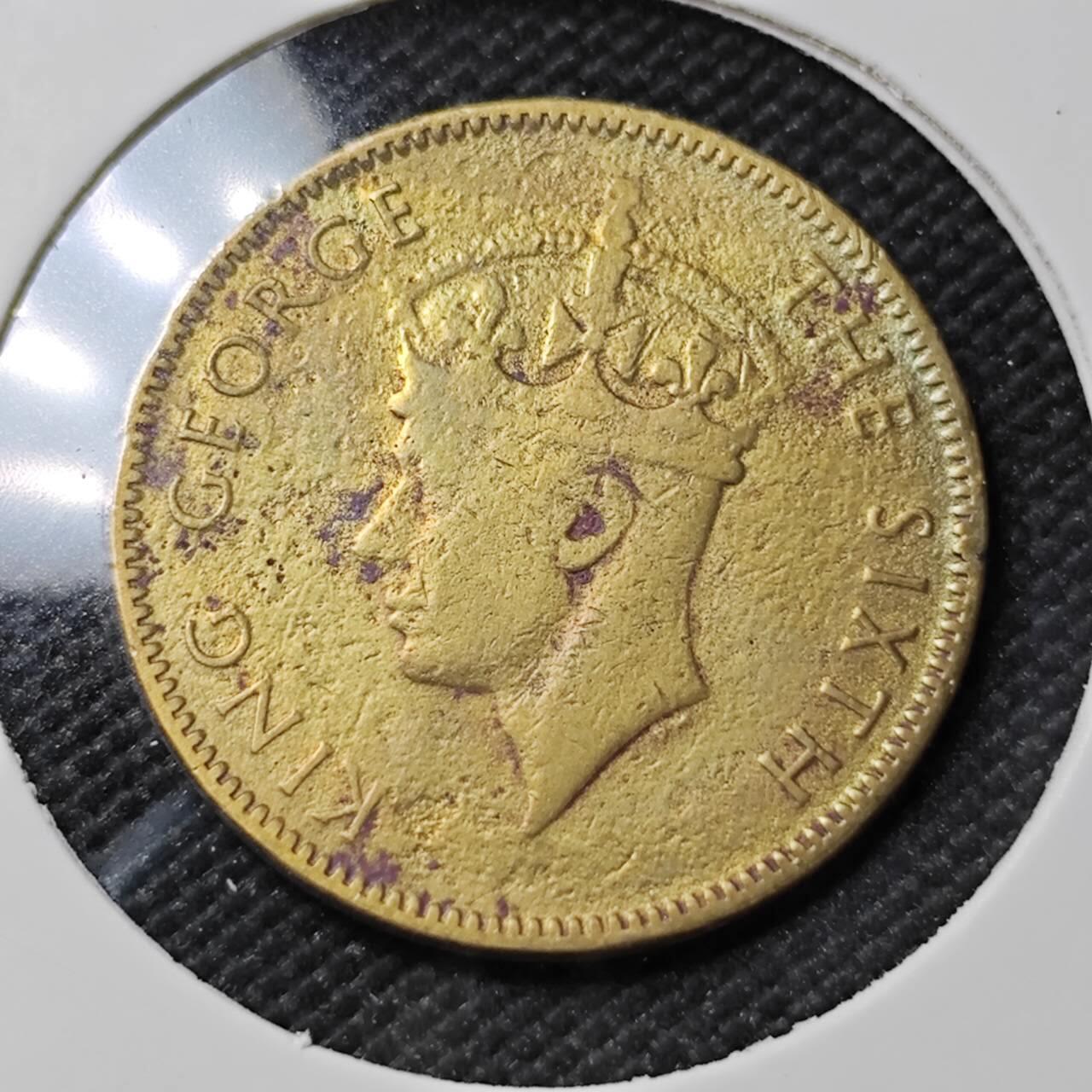 KK钱币收藏小铺  第390期  2月预留时间 周末发货  1950英属牙买加半便士铜币