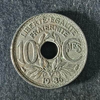 逸泉钱币2026第十五场世界钱币纪念币纸钞A883-1213A - 1118 法国10生丁