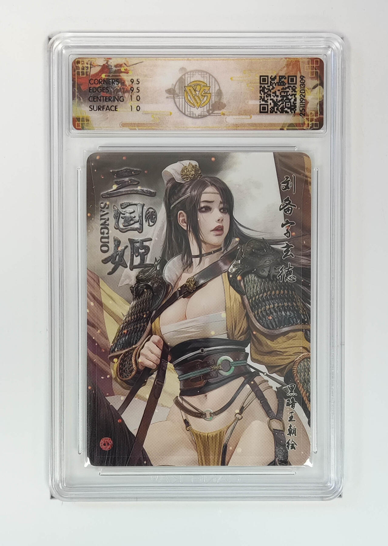 阳大大卡牌拍卖第97期（持续收拍品，周六晚上九点截拍，进群福利早知道） 【折光】燎原三国 龙骧虎跃 刘备黑暗王朝 309