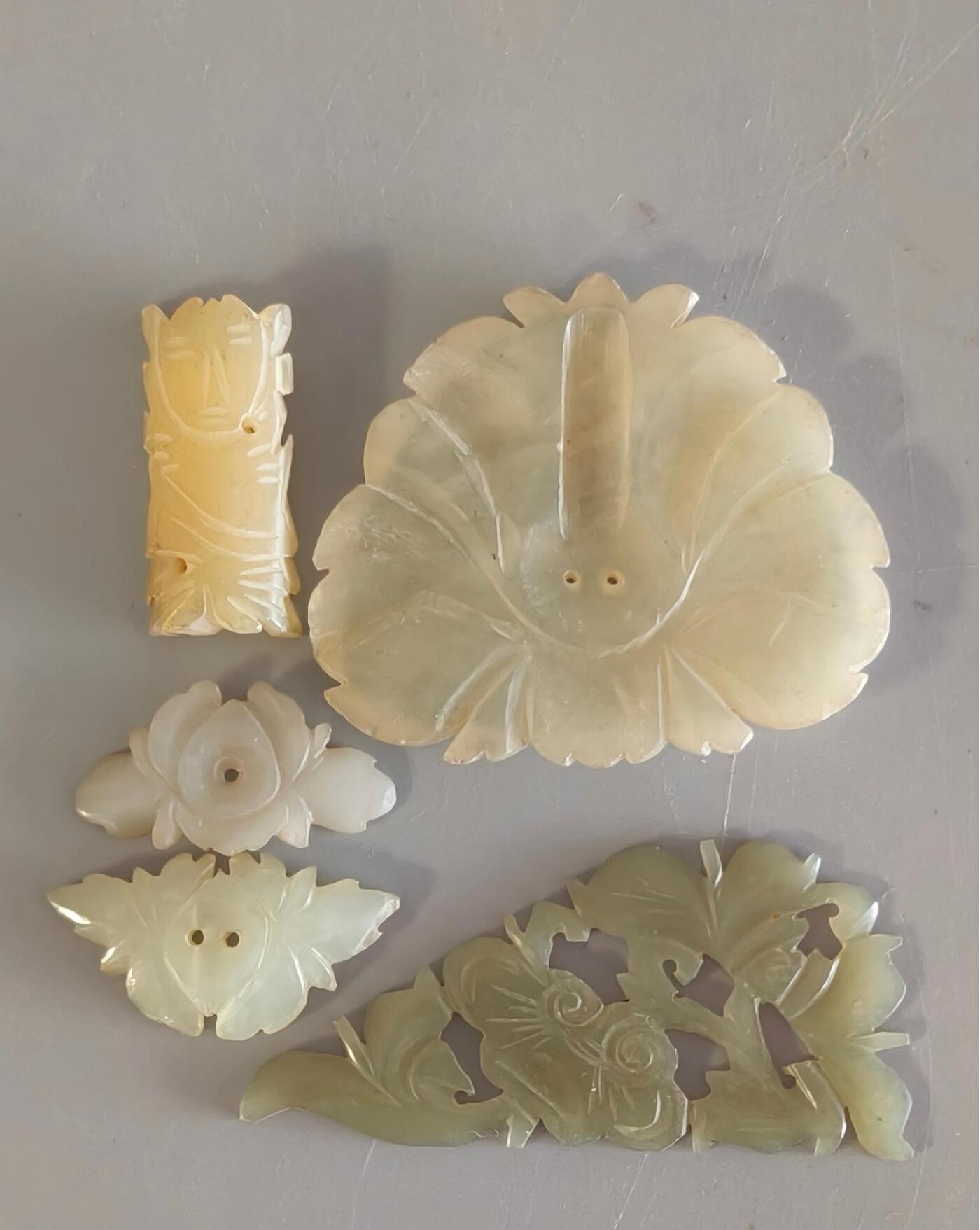 上海都达杂项专场九（全场包邮） 明-清 各式旧玉 5件1-39