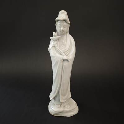 上海都达杂项专场九（全场包邮） - 清 白釉观音1-115