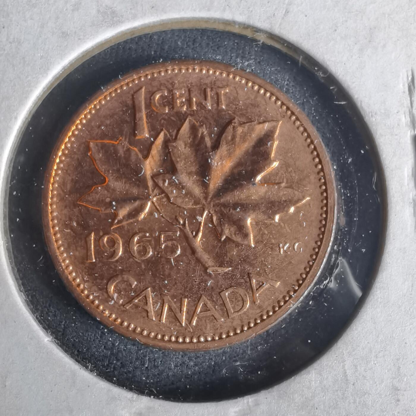 沼泽如烟--第977场 加拿大1965年一分