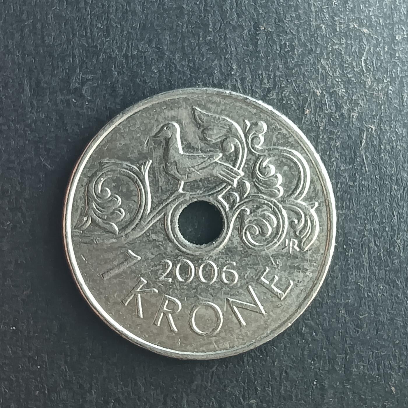 逸泉钱币2026第十五场世界钱币纪念币纸钞A883-1213A 1087 挪威1克郎