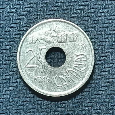 新2026B第六组世界各国精品钱币奖章纪念章花钱401-830 - 776西班牙25比塞塔