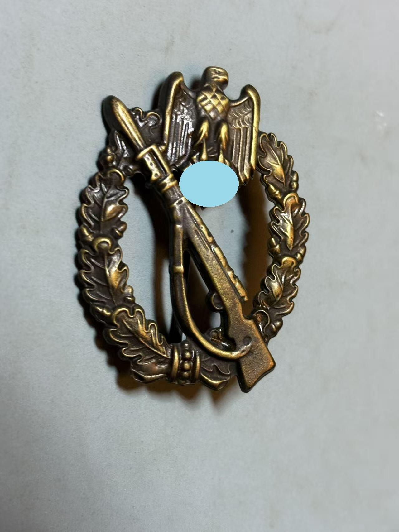 盛世勋华——号角文化勋章邮票专场拍卖第302期 德国（1939）铜级步兵突击章