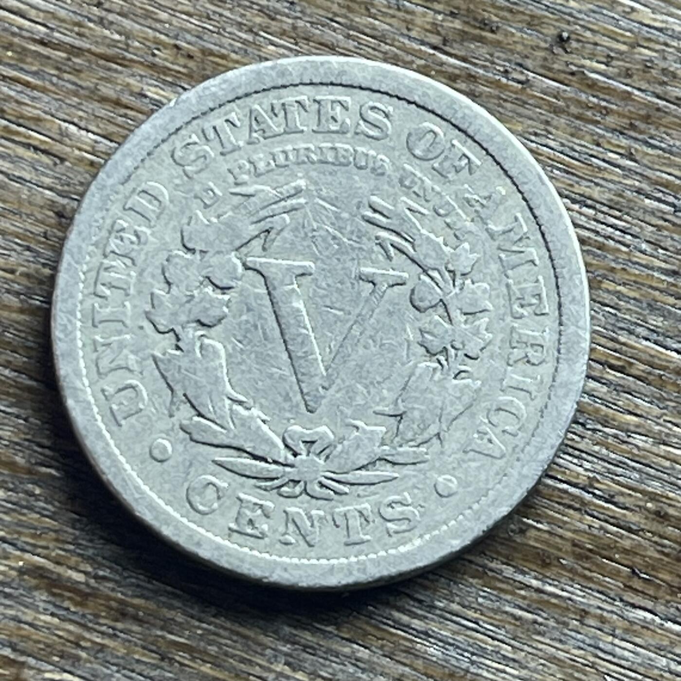 【本场4.12号发货】★第145加场★精品硬币 套币专场 不寄存，200包邮。不满200元，支付5元运费。《接受代拍 代送NGC评级》 88【无寄存】1911 美国 自由女神 V字 5分 镍币