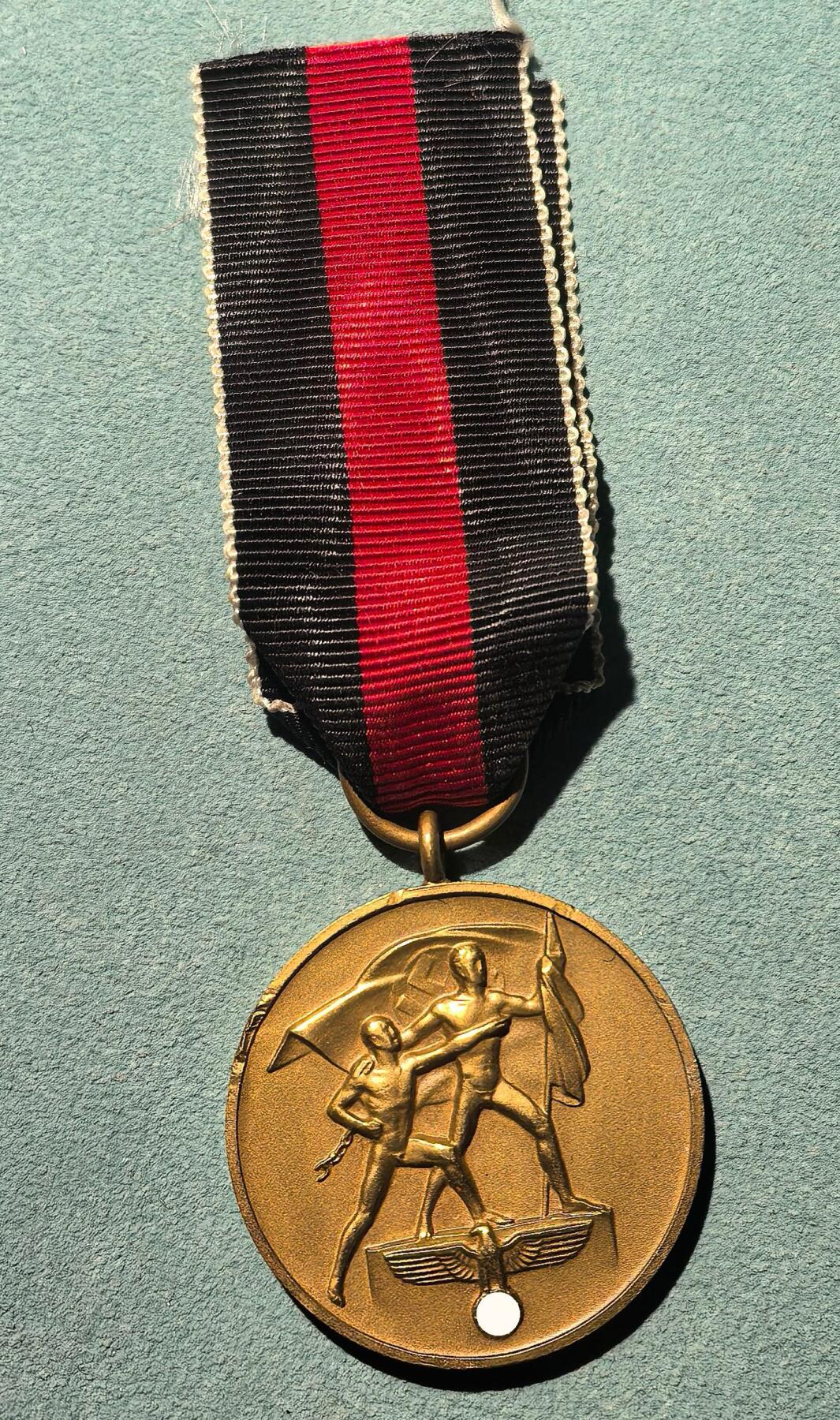 盛世勋华——号角文化勋章邮票专场拍卖第302期 德国（1939）苏台德合并奖章