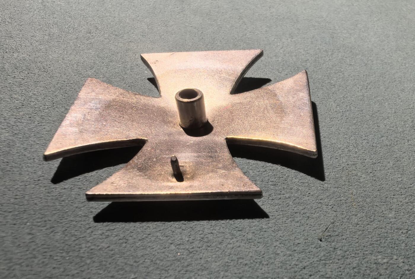 盛世勋华——号角文化勋章邮票专场拍卖第302期 德国（1939）一级铁十字勋章 少见圆盘版 带L58厂标（Rudolf Souval, Wien）