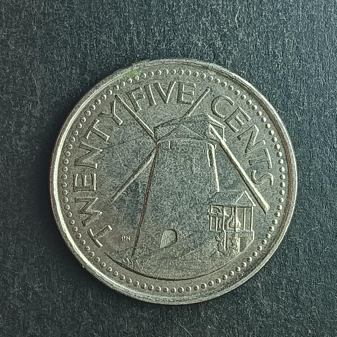 逸泉钱币2026第十五场世界钱币纪念币纸钞A883-1213A 1139 巴巴多斯10分硬币