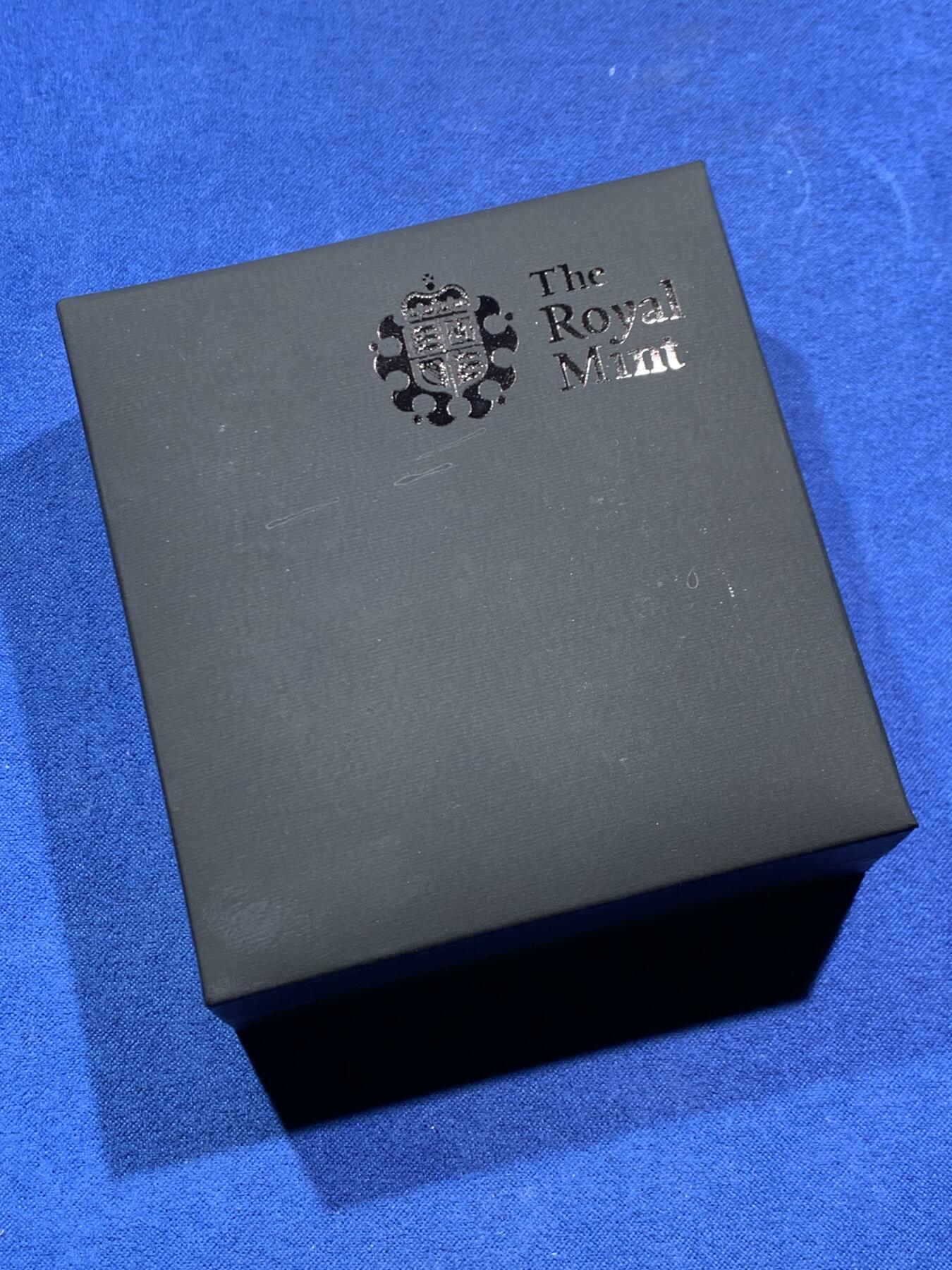 《竞宝斋》第462场 周日，周一，2场连拍 （全场包邮）欢迎送拍 英国2008年奥运会交接仪式2英镑纪念银币 925银 12克 带盒证