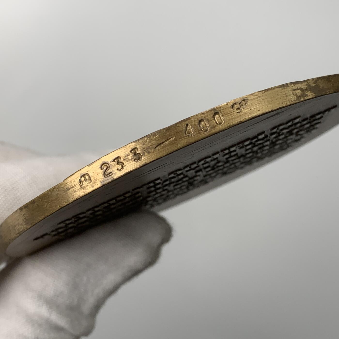 掌中浮雕-藏着的欧洲第051场 东罗马君士坦丁大帝骑马雕像，由巴洛克时期著名雕塑家洛伦佐•贝尼尼创作，89mm