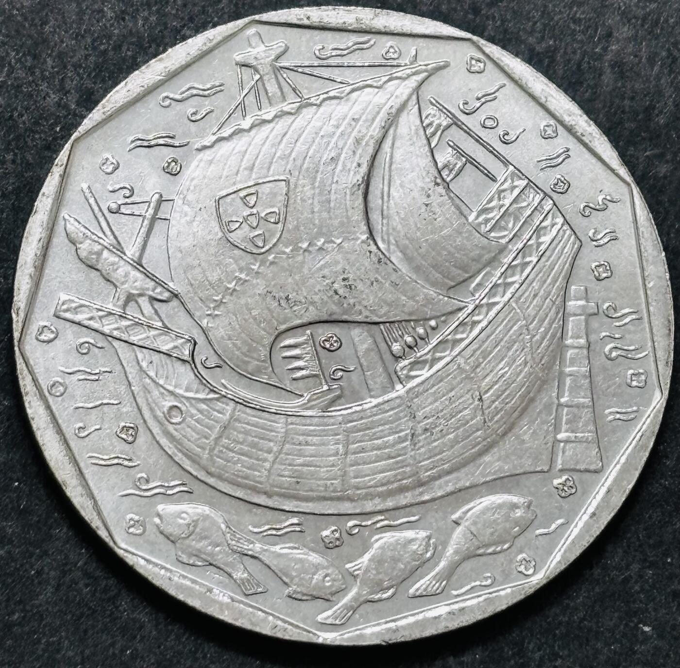 文馨钱币收藏 2026新年第五场（第 291 场）【长期接代拍品】 原光品相 1999 年葡萄牙 50 埃斯库多大型纪念币