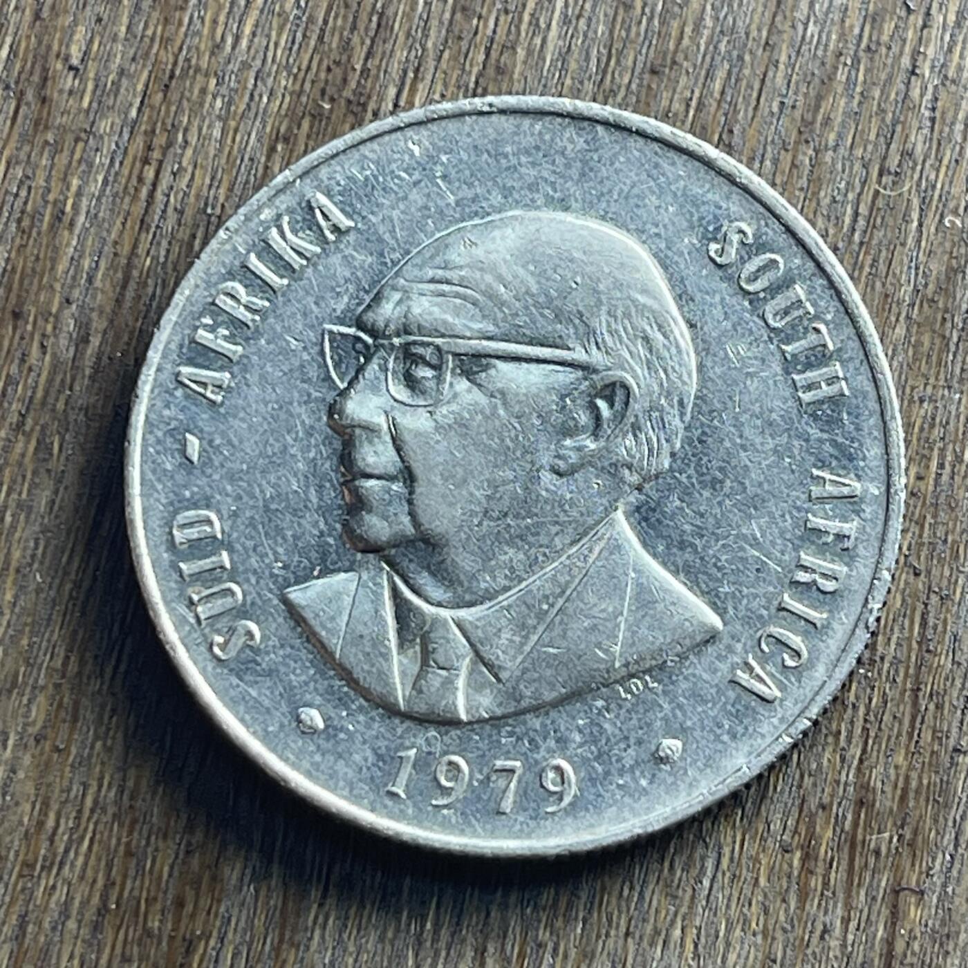 【本场4.12号发货】★第145加场★精品硬币 套币专场 不寄存，200包邮。不满200元，支付5元运费。《接受代拍 代送NGC评级》 31【无寄存】1979 南非 1兰特 