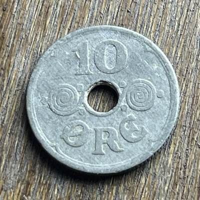 【本场4.12号发货】★第145加场★精品硬币 套币专场 不寄存，200包邮。不满200元，支付5元运费。《接受代拍 代送NGC评级》 - 55【无寄存】1942 德占 丹麦 10欧尔 锌币