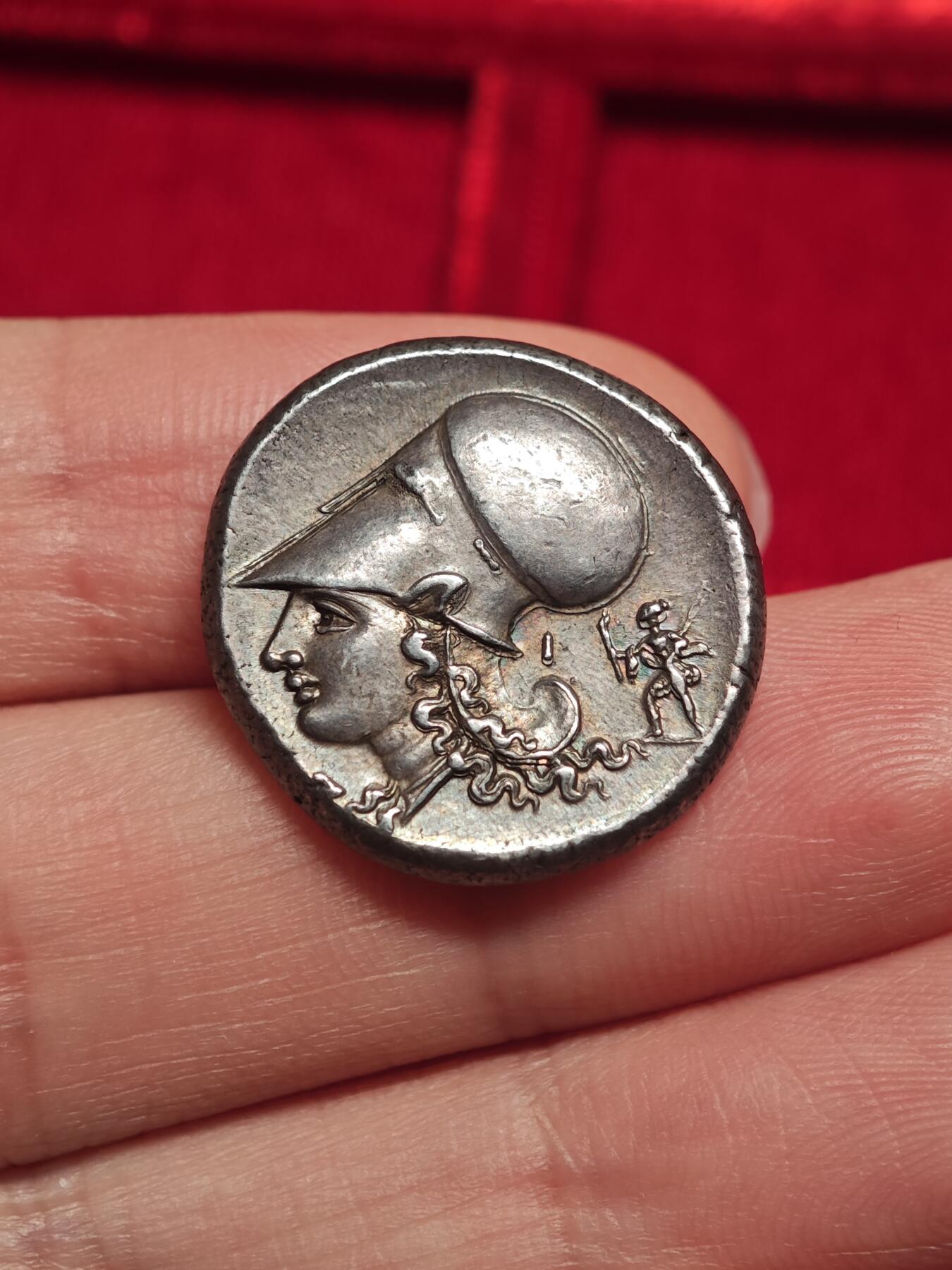 NGC评满分➕⭐Fine style古希腊雅典娜飞马银币