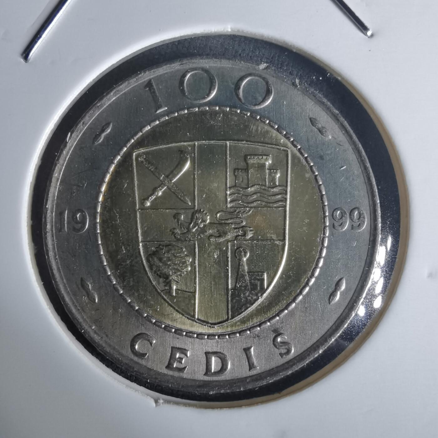 沼泽如烟--第977场 加纳1999年100塞地