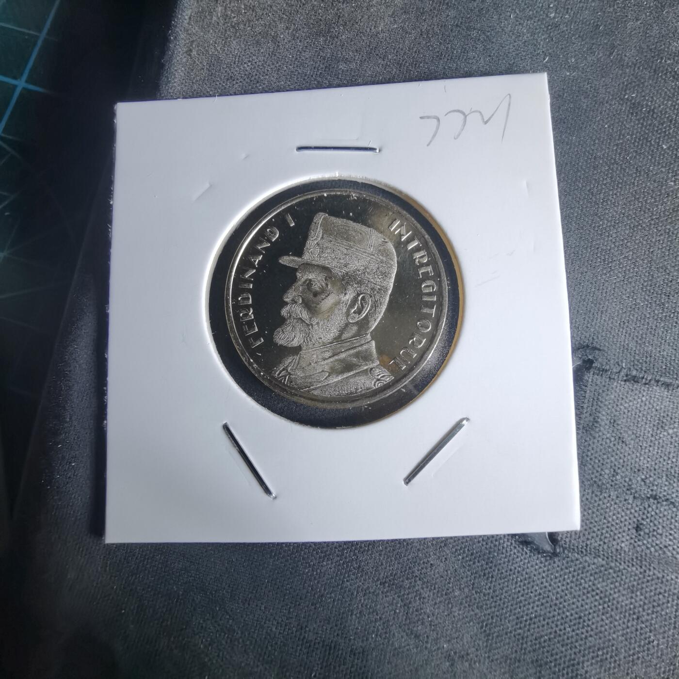 沼泽如烟--第977场 罗马尼亚2019年50巴尼纪念币