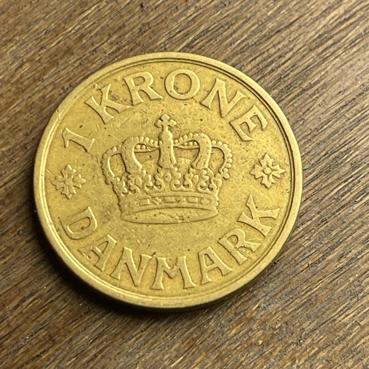 【本场4.12号发货】★第145加场★精品硬币 套币专场 不寄存，200包邮。不满200元，支付5元运费。《接受代拍 代送NGC评级》 71【无寄存】1924 丹麦 皇冠 1马克 铜币