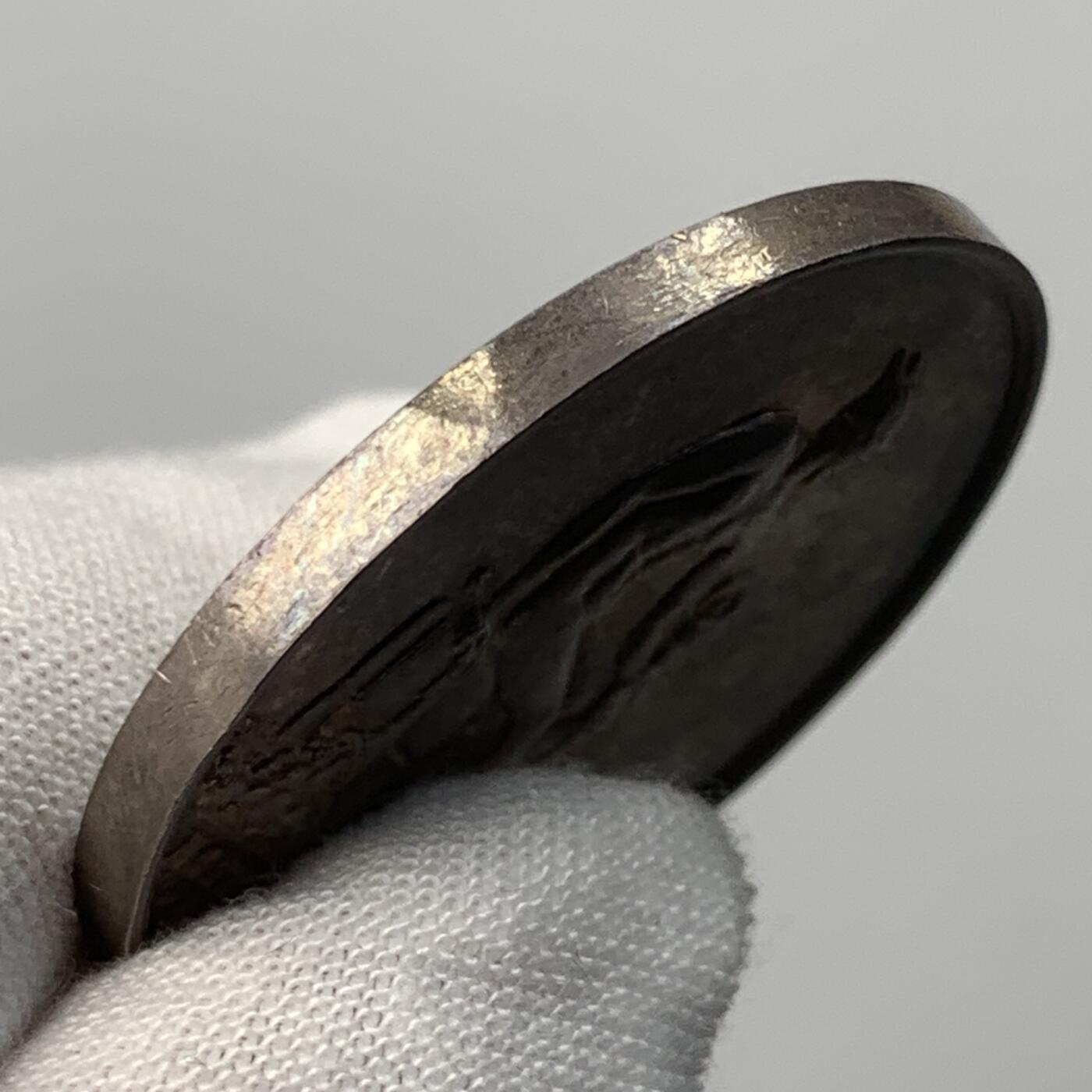 掌中浮雕-藏着的欧洲第051场 法国拿破仑头像，鲁昂市政厅银章，32mm，15.17g，光边无边铭