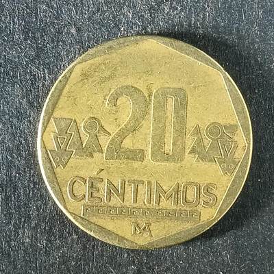 逸泉钱币2026第十五场世界钱币纪念币纸钞A883-1213A - 1105 美洲秘鲁20分