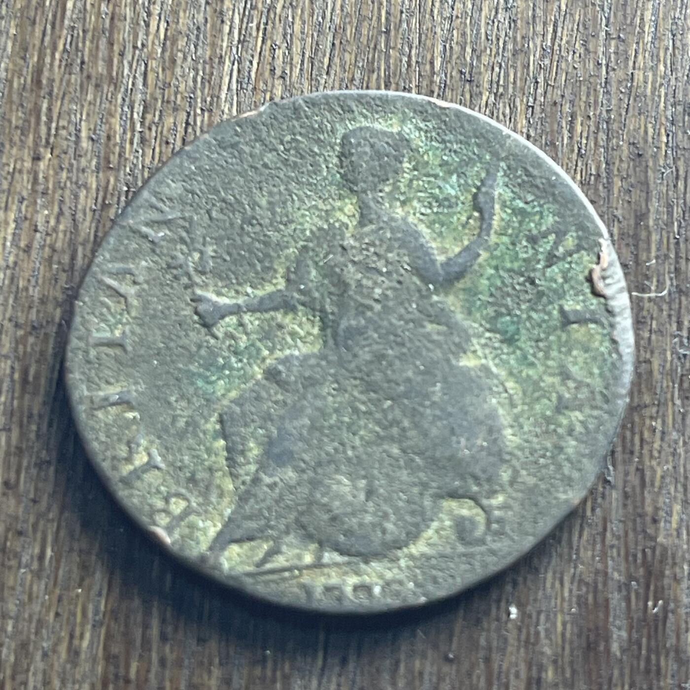 【本场4.12号发货】★第145加场★精品硬币 套币专场 不寄存，200包邮。不满200元，支付5元运费。《接受代拍 代送NGC评级》 8【无寄存】1773 乔治三世 半便士 铜币