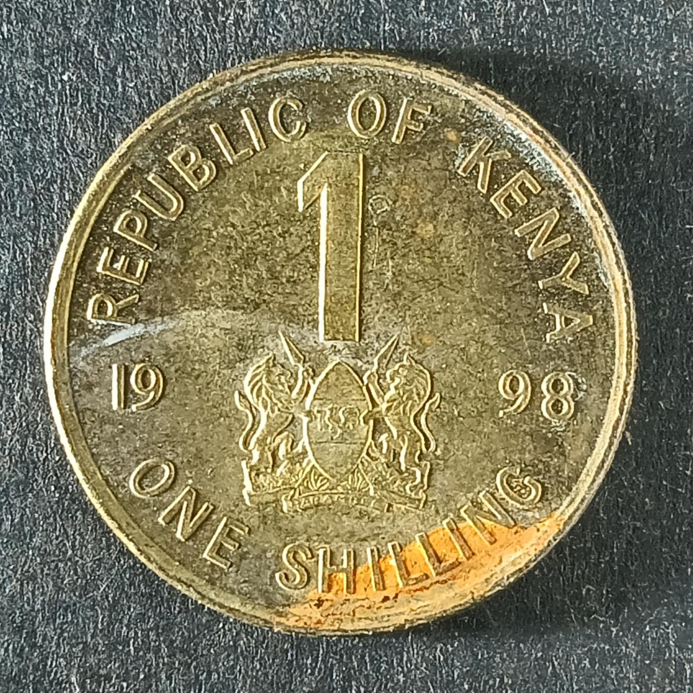 逸泉钱币2026第十五场世界钱币纪念币纸钞A883-1213A 1068肯尼亚1先令硬币