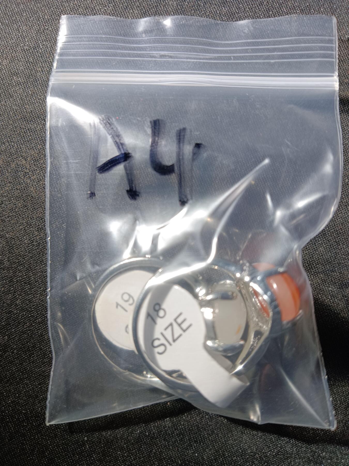 112期新疆红钱粟特钱币丝路钱币专场 A4回流戒指