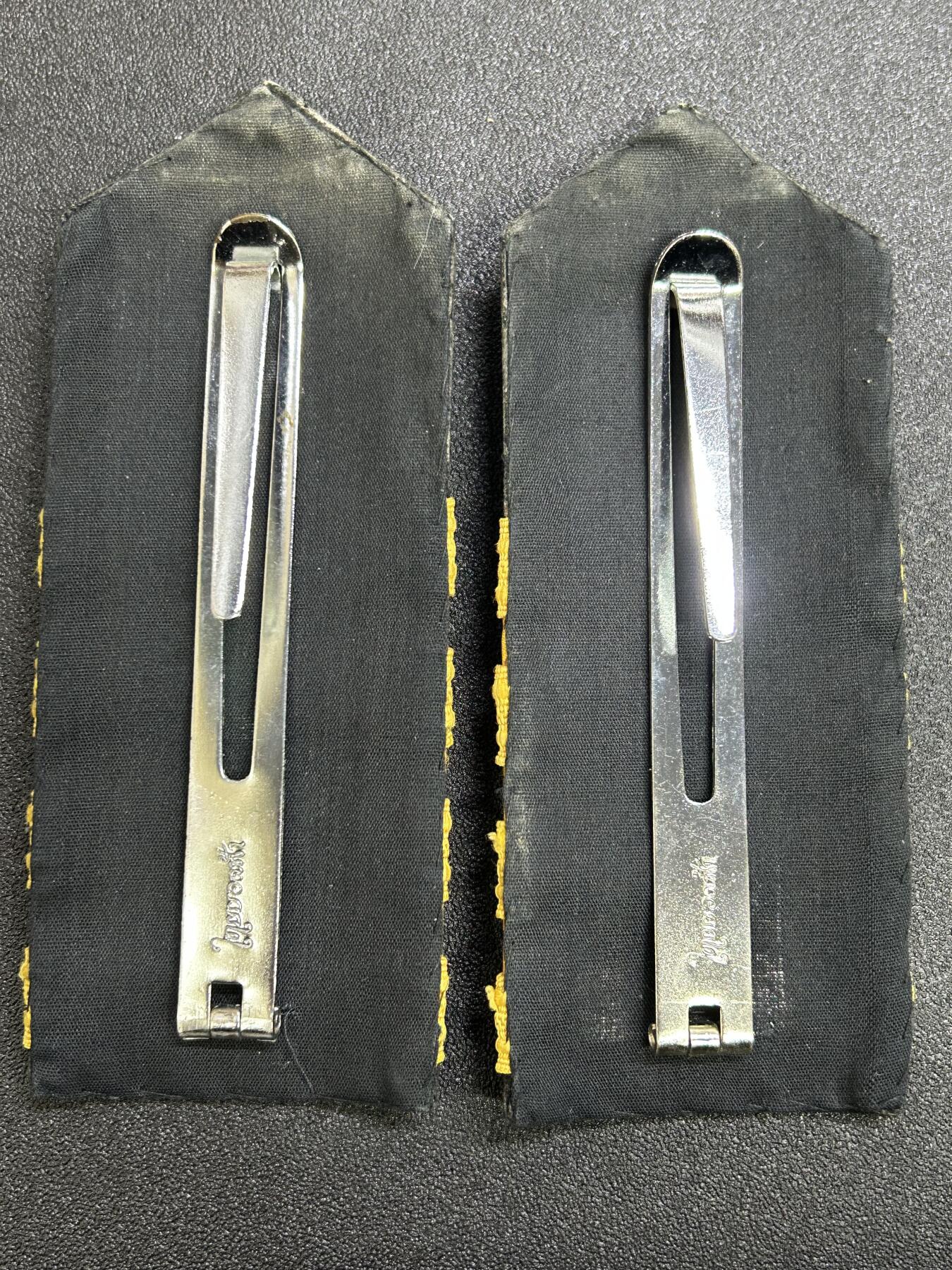 西秦中古拍卖第七十四期 泰国皇家海军海军陆战队上校肩章 早期版